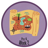Pre k Week 2 Badge