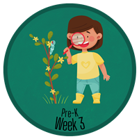 Pre k Week 2 Badge