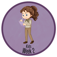 Kids Week 2 Badge