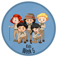 Kids Week 5 Badge