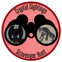 Cryptid Sightings Scavenger Hunt Badge